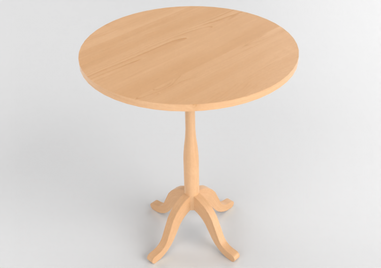 Mesas 3D - Mesa de centro de madeira - Ikea - Dalom - ACCA...