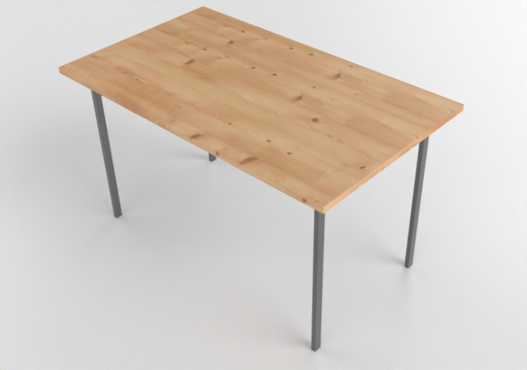 Tables 3D - Table en bois - Ikea - Antnas - ACCA software