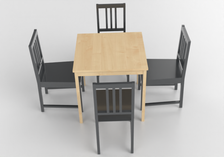 Tables 3D - Composition pour salon - Ikea - Ingo - Stefan -...