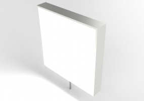 3D Wall Lamp - LED Panel - Ikea - Floalt