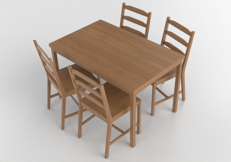 Tavoli 3D - Composizione per soggiorno - Ikea - Jokkmokk -...