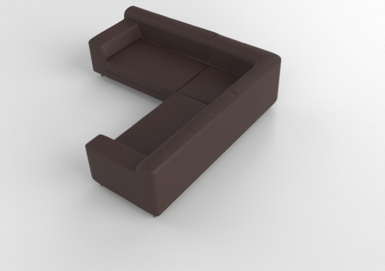 3D Sessel und Sofas - Sofa aus Leder - Ikea - Kramfors -...