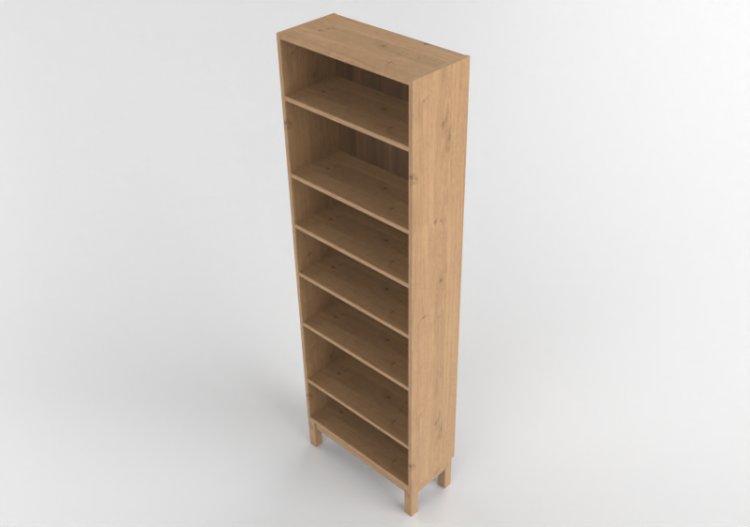 Librerie 3D - Libreria in legno - Ikea - Stockholm - ACCA...