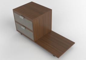 Camas 3D - Cômoda de madeira - Ikea - Hopen