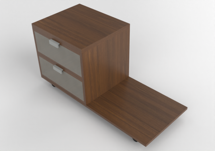 Camas 3D - Cômoda de madeira - Ikea - Hopen - ACCA software