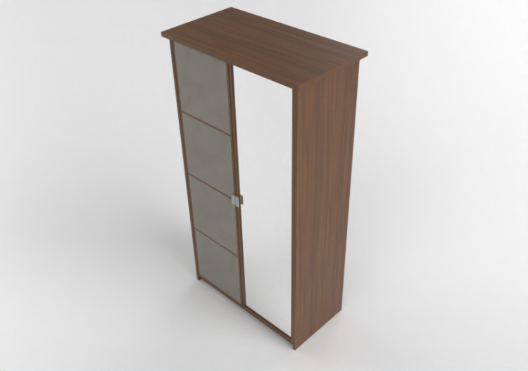 Armários 3D - Armário de madeira - Ikea - Hopen - ACCA...