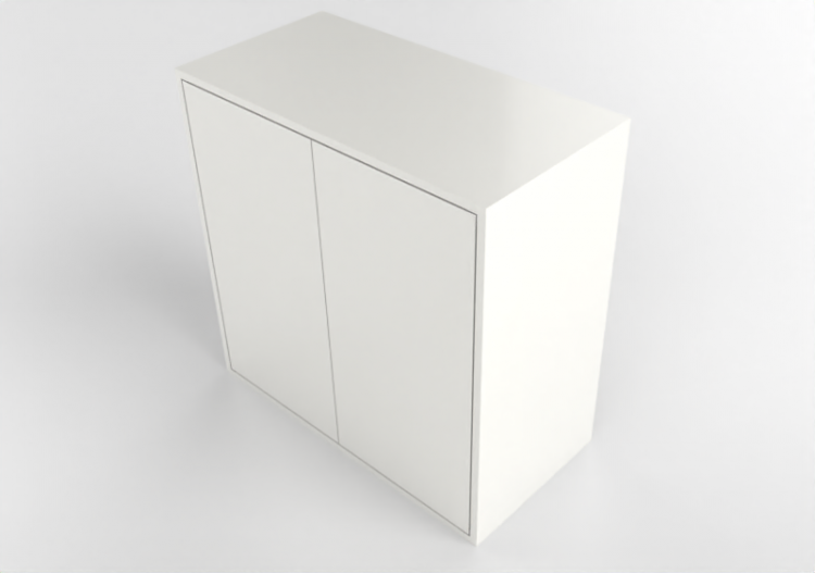 3D Furniture - Lacquered wood furniture - Ikea - Eket -...