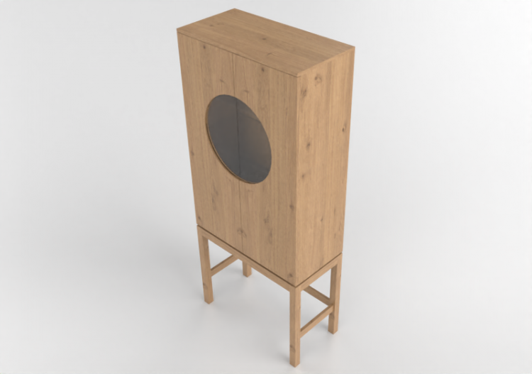 3D Furniture - Wooden sideboard - Ikea - Stockholm - ACCA...