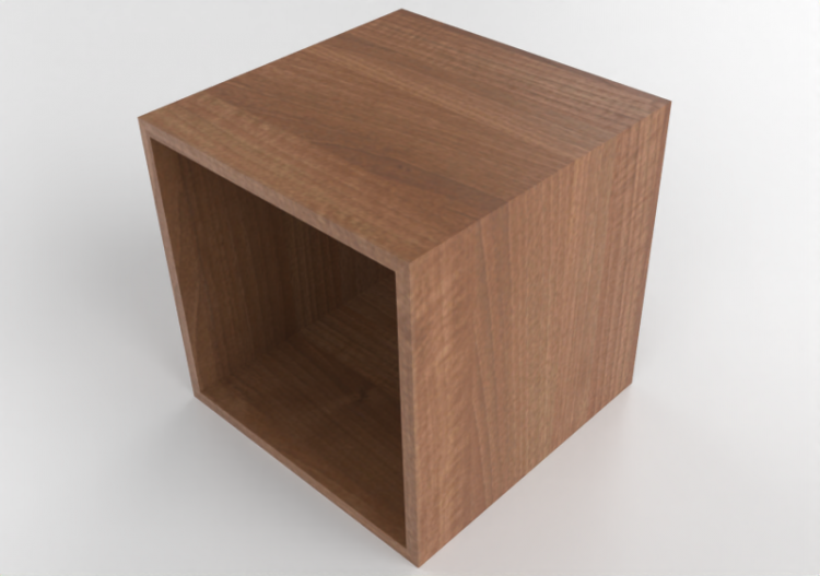 Muebles 3D - Mueble de madera - Ikea - Eket - ACCA software