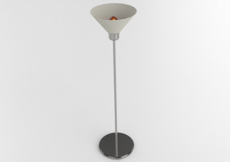 3D Floor lamp - Floor lamp - Ikea - Kroby - ACCA software