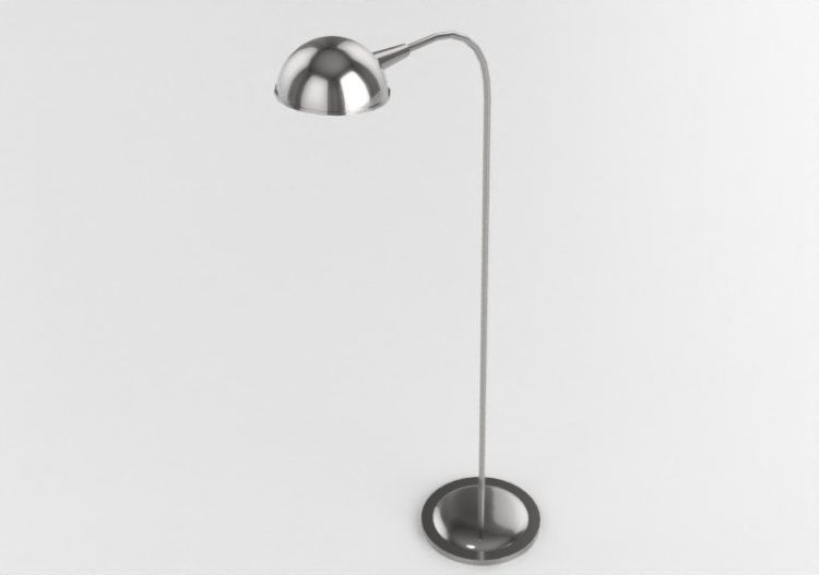 3D Stehlampe - Stehlampe aus Metall - Ikea - Format - ACCA...