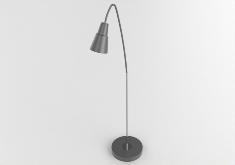 Lámpara de pie 3D - Lámpara de pie - Ikea - Kvart - ACCA...
