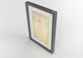 3D Paintings - Lacquered wood Painting frame - Ikea - Ribba