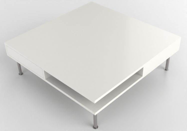 3D Tisch - Coffee table in lacquered wood - Ikea - Tofteryd...
