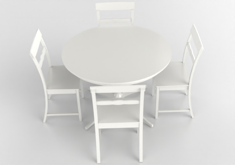 3D Tables - Composition for living room - Ikea - Liatorp -...