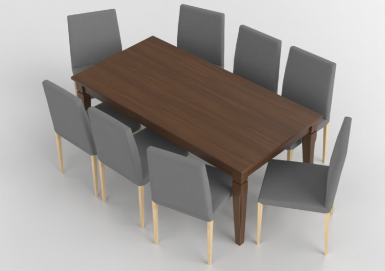 3D Tables - Composition for living room - Ikea - Markor -...