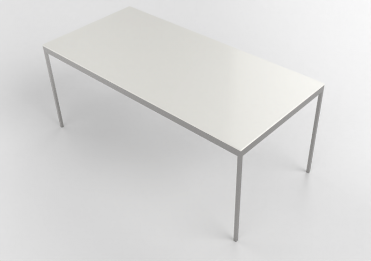 Mesas 3D - Mesa de madeira envernizada - Ikea - Torsby -...