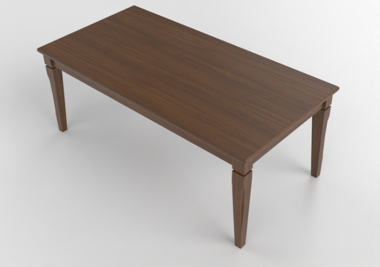 Mesas 3D - Mesa de madera - Ikea - Markor - ACCA software