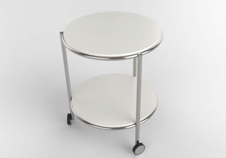 3D Tables - Metal coffee table - Ikea - Strind - ACCA...