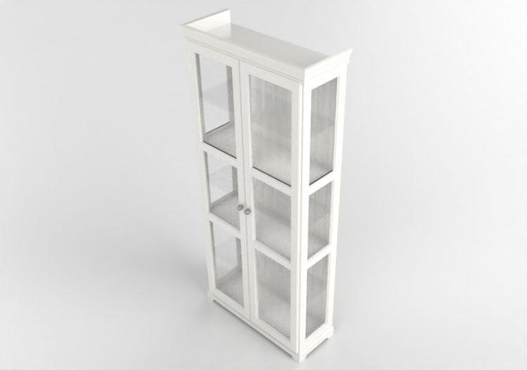 Librerie 3D - Libreria in legno laccato - Ikea - Liatorp -...