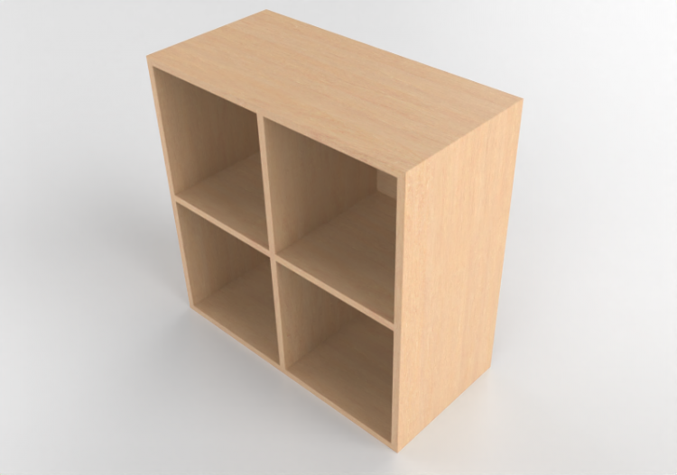 Estantes 3D - Estante de madeira - Ikea - Traby - ACCA...