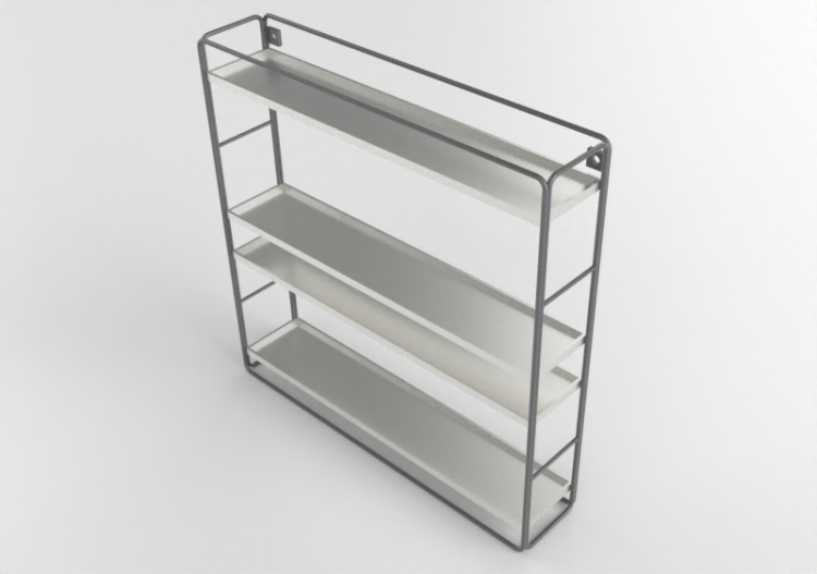 Librerie 3D - Credenza in metallo - Ikea - Songa - ACCA...