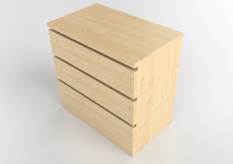 Armadi 3D - Cassettiera in legno - Ikea - Malm - ACCA...