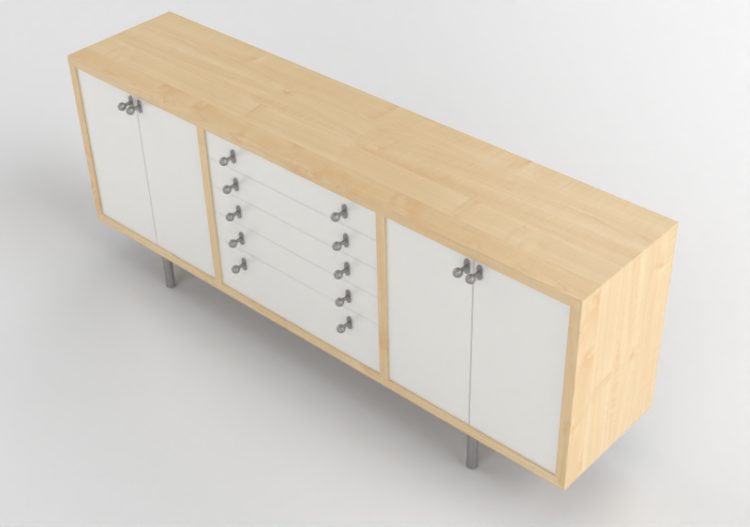 3D Möbel - Wooden furniture - Ikea - Magiker - ACCA...