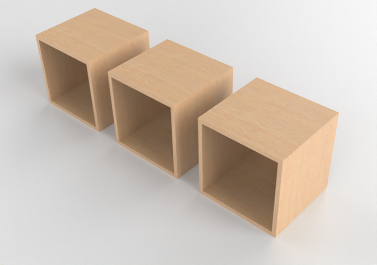 配饰 - Wooden shelves - Ikea - Traby - ACCA software