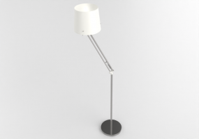 Lámpara de pie 3D - Lámpara de pie de metal - Ikea - Samtid
