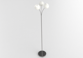 Lámpara de pie 3D - Lámpara de pie de metal - Ikea - Minut