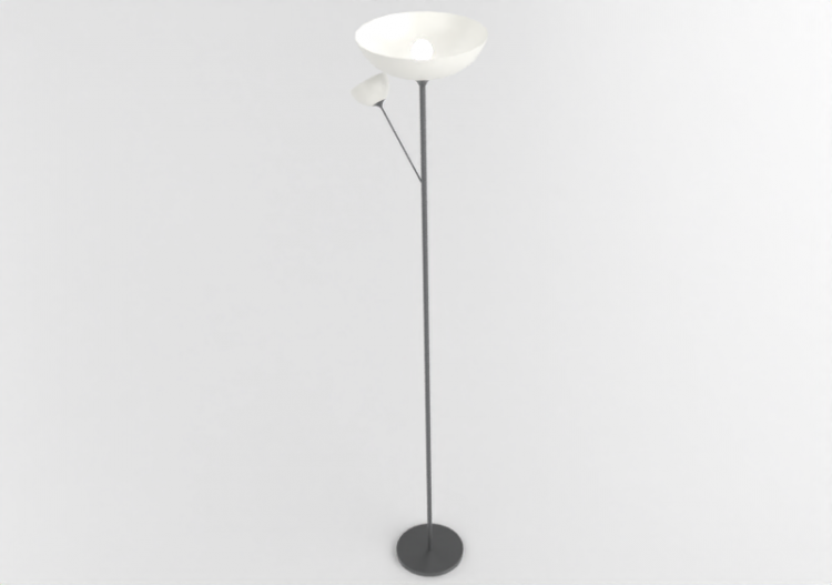 Lámpara de pie 3D - Lámpara de pie de metal - Ikea - Not -...