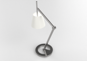 3D Table Lamp - Metal table lamp - Ikea - Nyfors