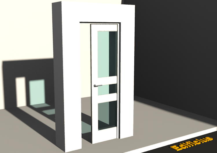 Infissi 3D - Bugnata P[R] 1ASS[3V] - ACCA software