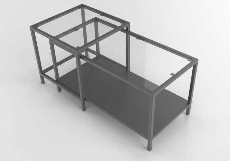 Mesas 3D - Composición de mesitas - Ikea - Vittsjö - ACCA...