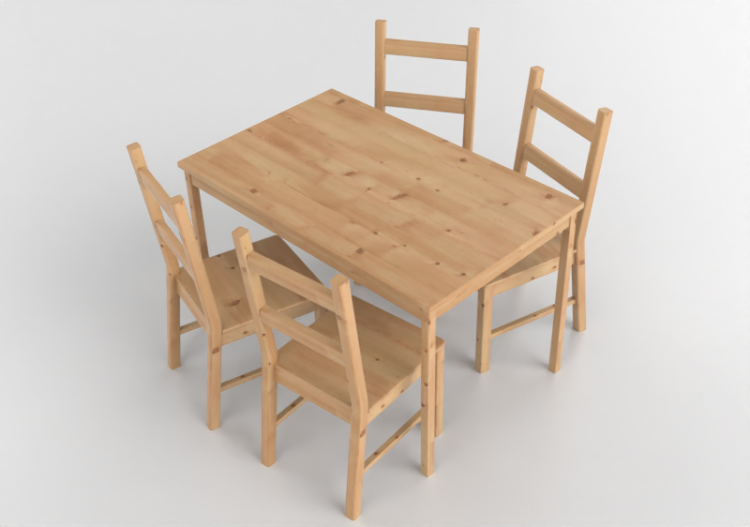 Tables 3D - Combinaison pour salon - Ikea - Ingo - Ivar -...