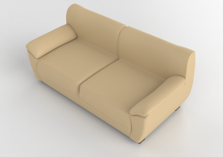 Poltronas y Sofás 3D - Sofá de piel - Ikea - Vreta - ACCA...