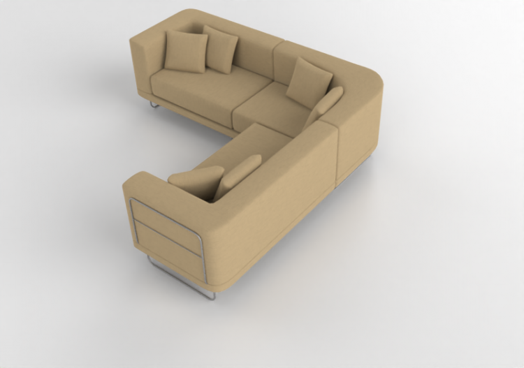 3D Sessel und Sofas - Sofa aus Stoff - Ikea - Tylosand -...