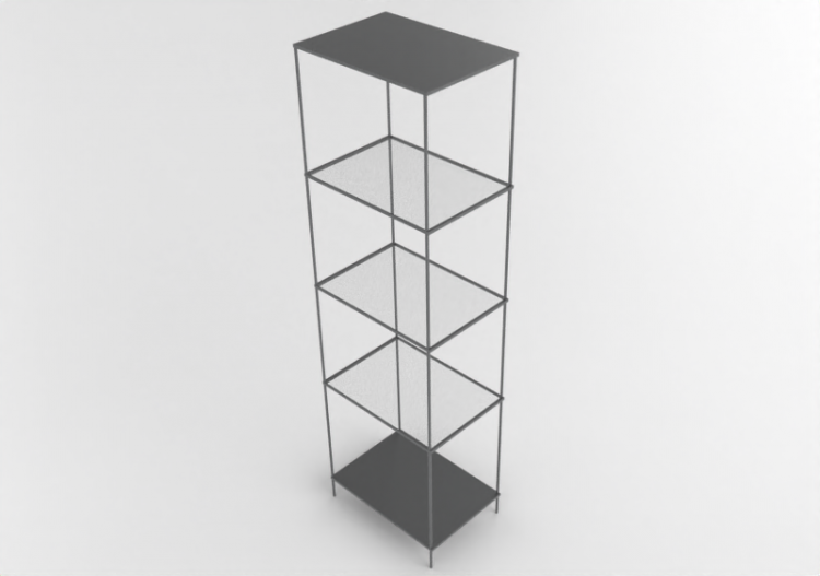 Librerie 3D - Scaffale in metallo - Ikea - Vittsjö - ACCA...