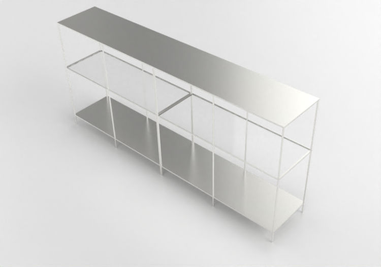 3D Bücherregal und Behälter - Komposition Regale - Ikea -...