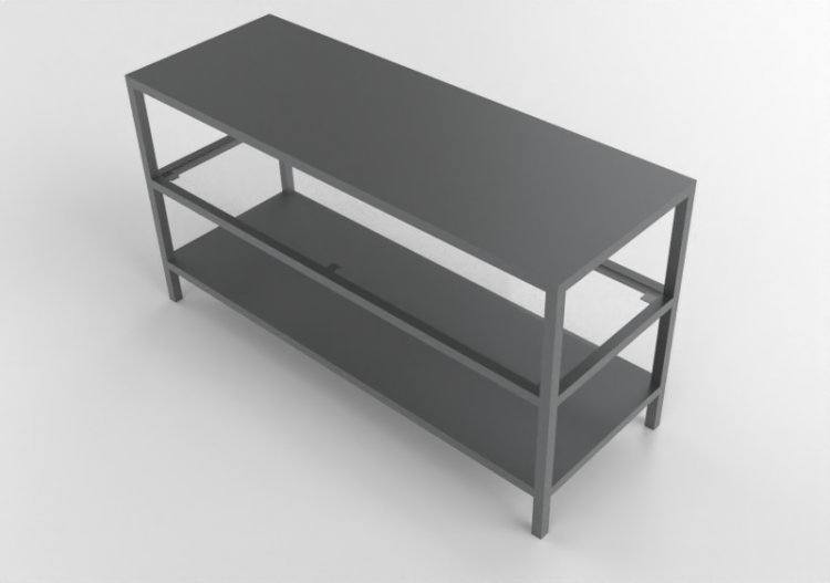 3D Furniture - TV cabinet - Ikea - Vittsjö - ACCA software