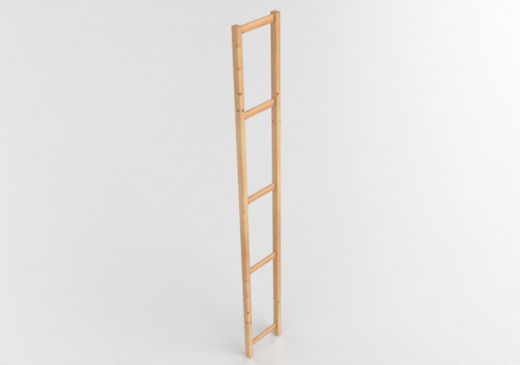 Acessórios 3D - Montante lateral de madeira - Ikea - Ivar -...