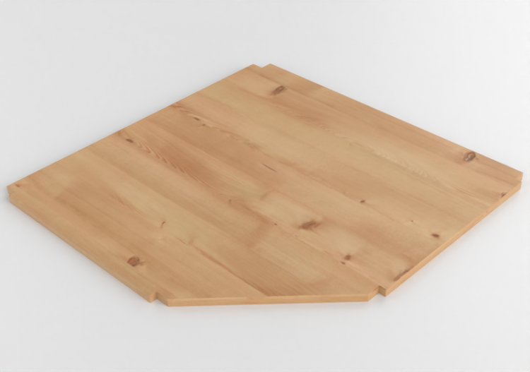 3D Accessories - Wooden Shelf - Ikea - Ivar - ACCA software