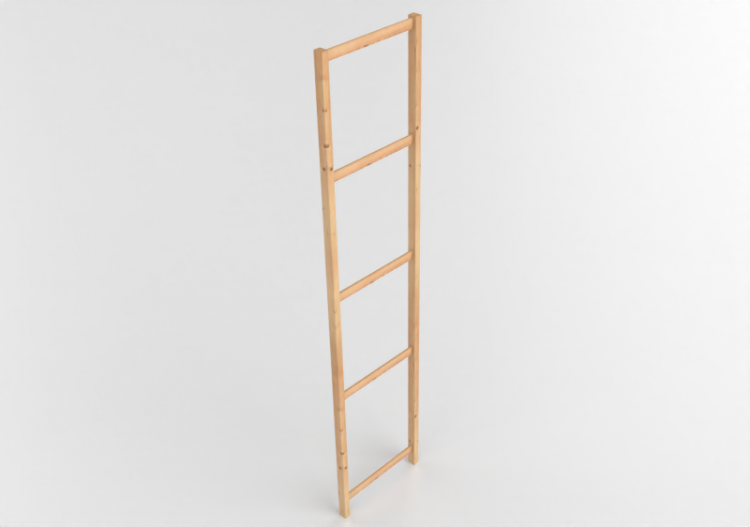 Acessórios 3D - Montante lateral de madeira - Ikea - Ivar -...