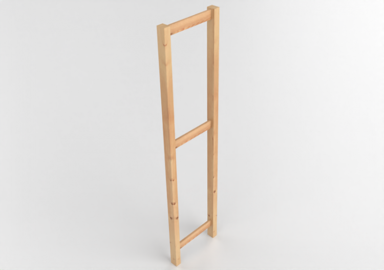 配饰 - Lateral upright in wood - Ikea - Ivar - ACCA software