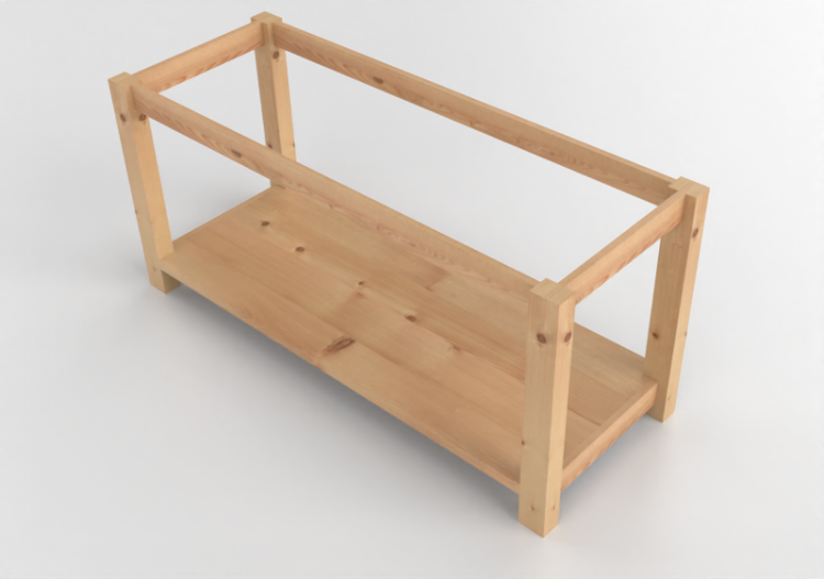 Accessori 3D - Base in legno - Ikea - Ivar - ACCA software