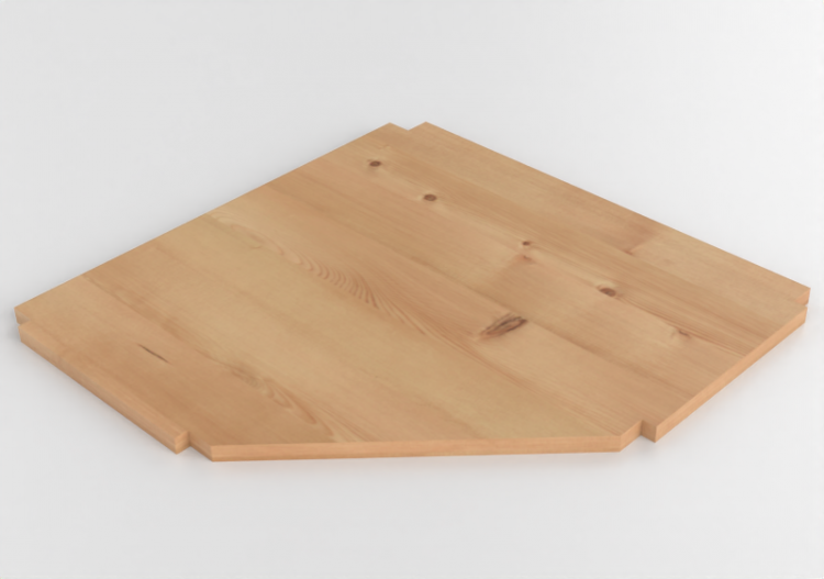 3D Accessories - Wooden Shelf - Ikea - Ivar - ACCA software