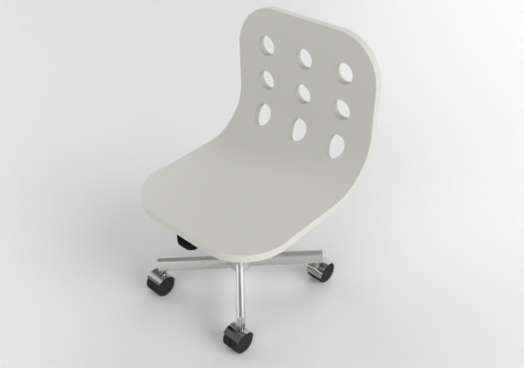 Cadeira 3D - Cadeira de plástico per bambini - Ikea - Jules...