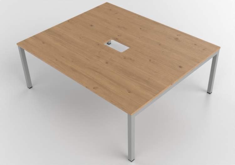 3D Schreibtische - Schreibtisch rechteckig - Senator -...