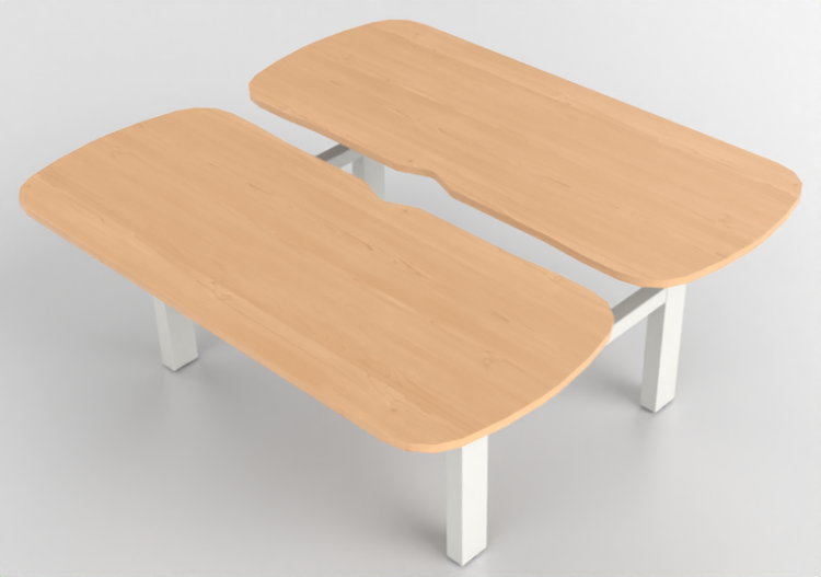 Escrivaninhas 3D - Escrivaninha retangular - Senator -...